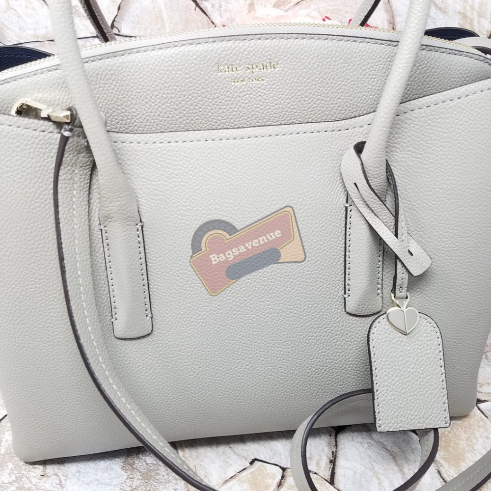 True Taupe Margaux Large Satchel Kate Spade - Picture 6 of 12